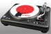 Vestax slipmat Samurai (example of use)