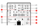 Vestax VR-08Pro slide SSF (placement description)