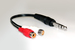 Vestax Split Adaptor Y