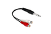Vestax Split Adaptor Y
