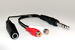 Vestax Split Adaptor YO